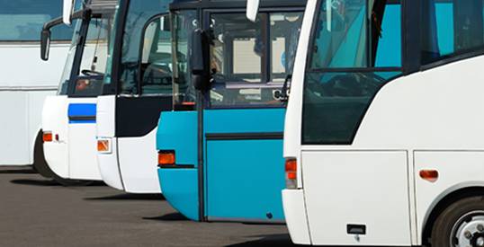 Charter buses