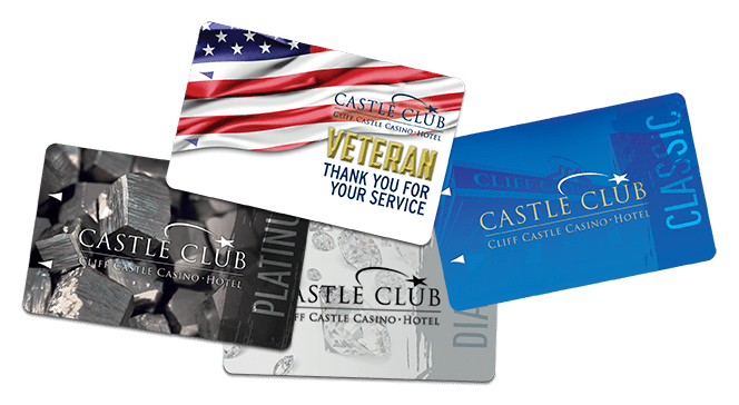 These are four Castle Club cards